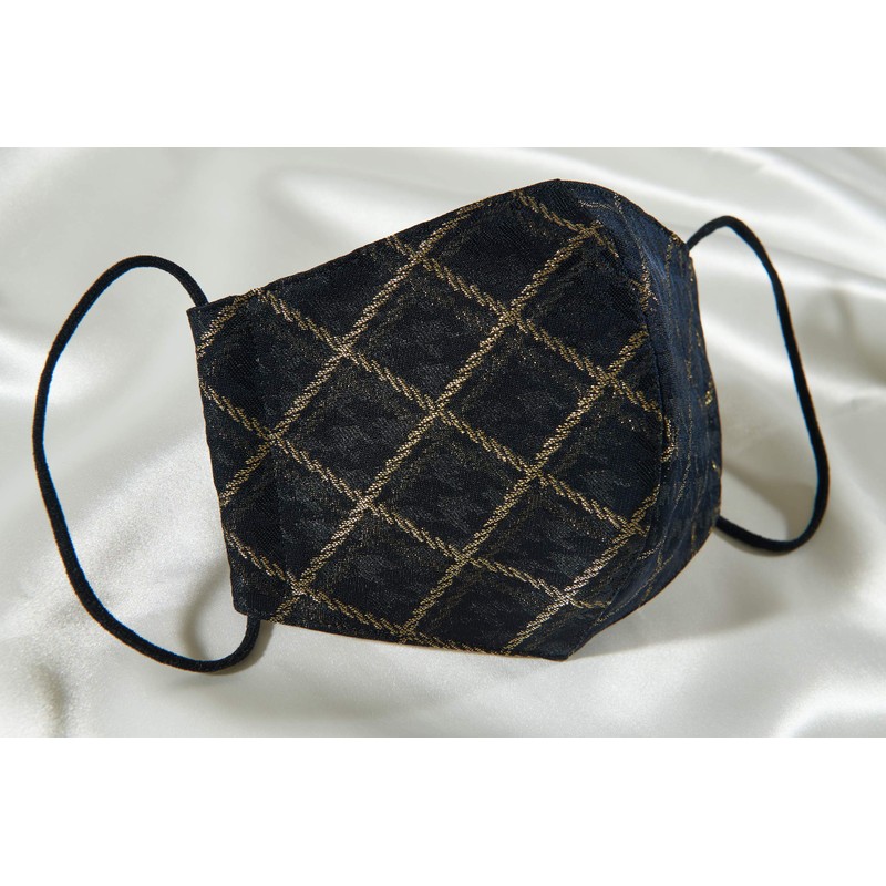 Nishijin Mask Grace Nishijin Textile Mask, Made in Japan, Washable,