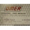 OMER 1/2" Galvanized BRADS --- 21 Gauge GA --- New