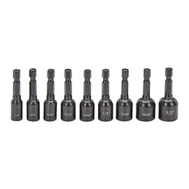 SAE Quick Change Magnetic Nutsetter Set 9 Pc from TNM