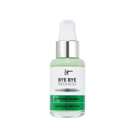 It Cosmetics Bye bye Redness, Serum, Suero Facial Hidratante y Calmante, Neutraliza Instantáneamente el Enrojecimiento Facial, 1% Avena Coloidal, Centella, Péptido y Niacinamida, 30 ml