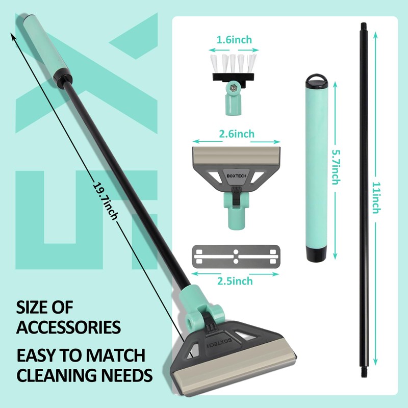 UPETTOOLS Aquarium Algae Scraper Cleaner with 5 Stainless Steel Blades