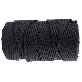GOLBERG Mil-C-5040H Mil-Spec Type III (7 Strand) and Type IV (11 Strand) Paracord - (550Lb, 200 Feet, Black)