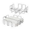 simplywire – Pack of 2 - Napkin/Serviette Holder with Weighted