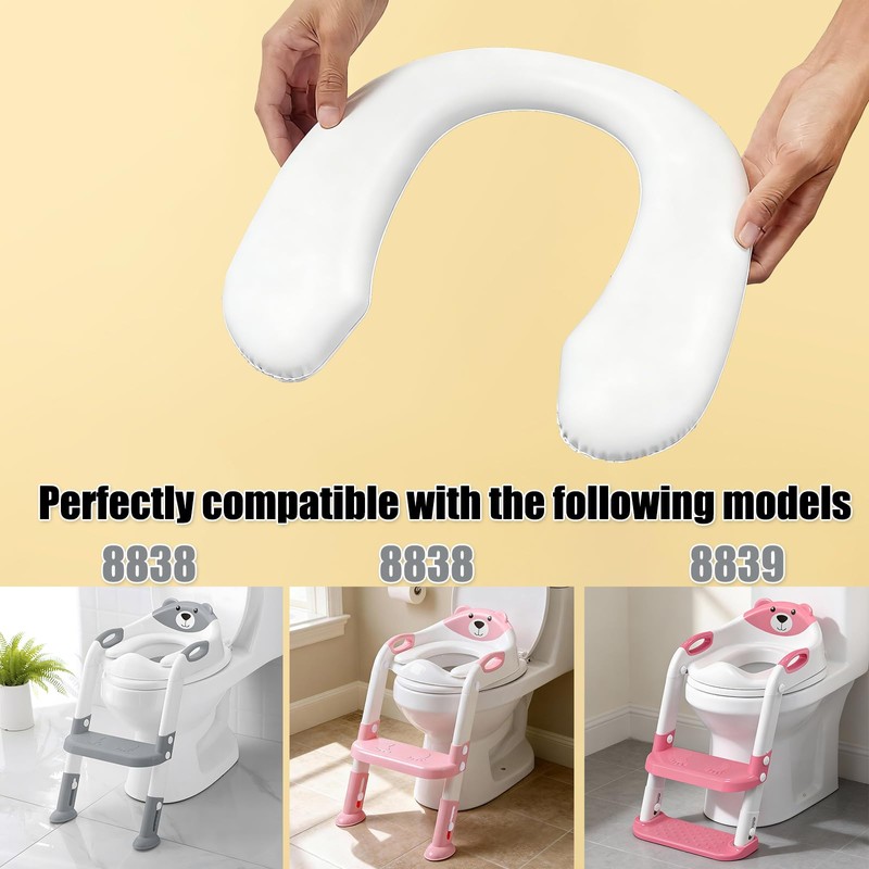SKYROKU Potty Seat Cushion Replacement - 0.78 inch Thick Soft
