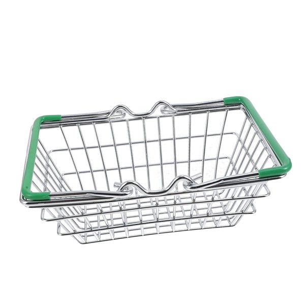 Mini cesta de frutas, mini cesta de la compra, mini