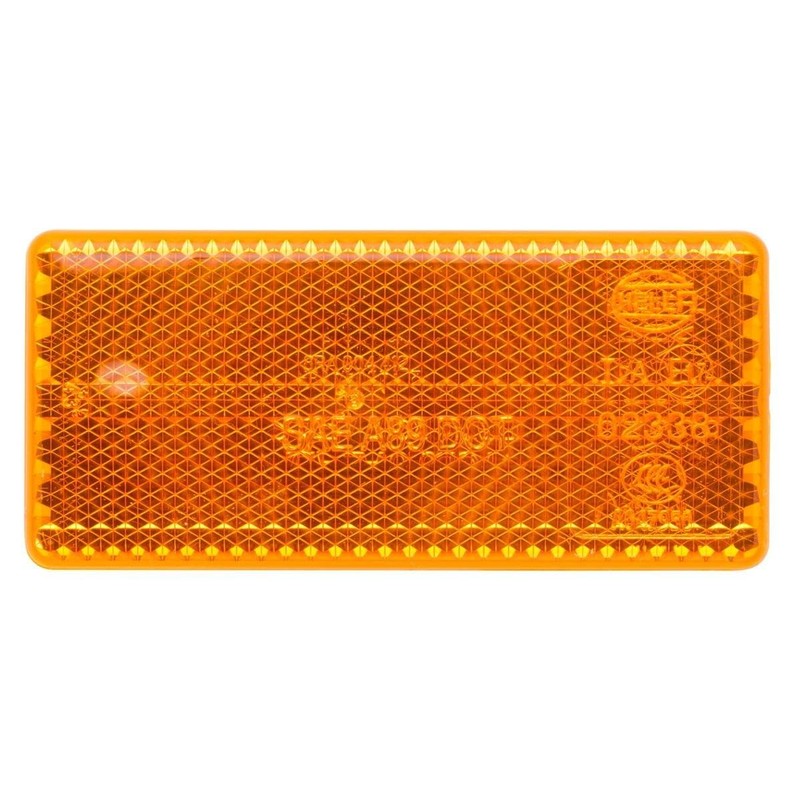 HELLA 8RA 004 412-001 Reflex Reflector - Lens Colour: Yellow
