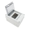 Circuit Breaker Distribution Box Open Mounting IP65 Waterproof 5 Way