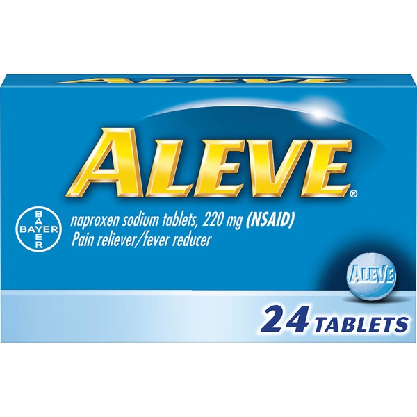 Aleve Caplets, 24-Count (Pack of 2)