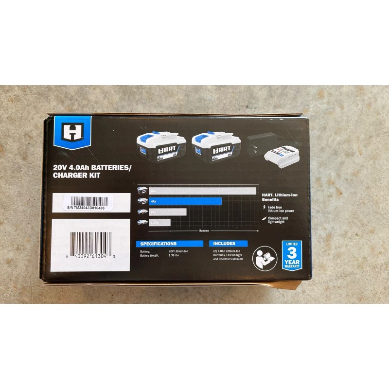 HART NEW HART 20-Volt Cordless Impact Driver HART 20V +