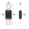 Scelrin 2Pcs 250A MEGA/AMG Fuse, High Current Bolt-on Fuse for