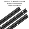 2 Pcs Piano Hinge, 250 x 30 x 1mm Iron