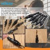 MUXSAM 1/4 inch Hex Shank Countersink Drill Bit Power Tools