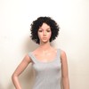 Sleek Mia Human Hair Wig 1B Natural Black