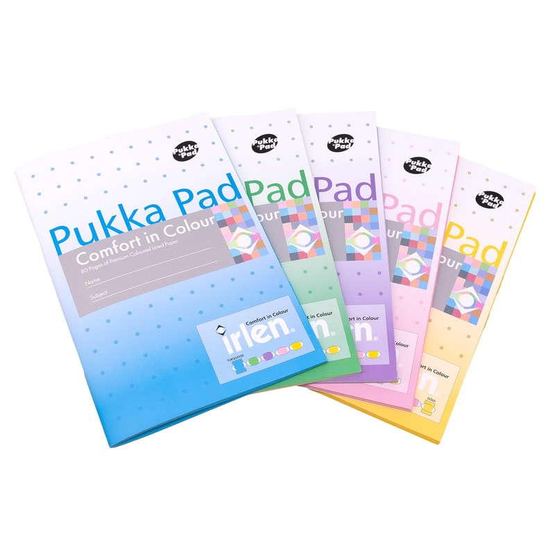 Pukka Pad Irlen A5 Exercise Book – Pack of 5
