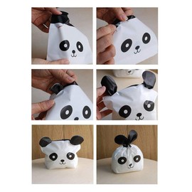 Party Bags with Assorted Designs,60 PCS Bunny Ear Goody Bags Sweet Bags Wrap Bags Cookie Candy Bags Party Treat Bags for Birthday Snack Wrapping Party Favours and Treats