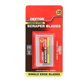 Dekton 10 PCS Razor Single Edge Blade Set – Premium Replacement Blades for Scraping, Cutting, and Slicing | Sharp, Durable, and Versatile | Ideal for Crafts, Home Projects, and Professional Use