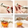 Jar Opener - Adjustable Stainless Steel Magnetic Can Opener, Multifunctional
