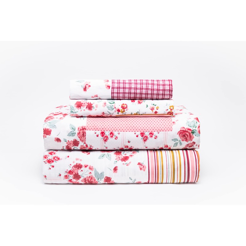 Yamel Grand Comfort; Juego de Sábanas Estampadas de Microfibra Hipoalergénicas