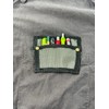 SUCHI Pocket Protector- Pen Holder Pouch Organizer for Shirts, Lab