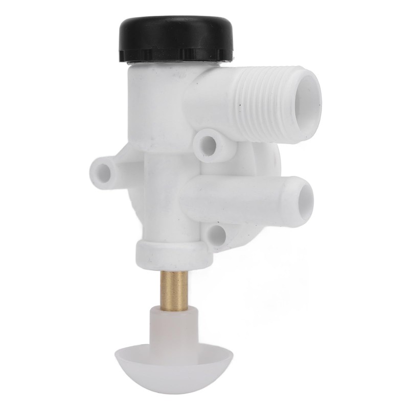 RV Toilet Water Valve Assembly, Plastic Stable Toilet Valve Kit