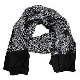 leopard batik Leopard Women's Loop Scarf - Women, Wrap Crocodile, 70.87"x70.87"