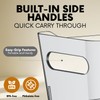 Clear Extra Large Plastic Storage Bins, Pantry Organizers and Storage