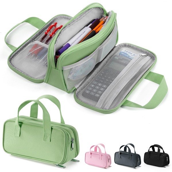 Zannaki Large Pencil Case, Big Capacity Pencil Pouch Pen Bag