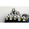 Jextech Peluche Panda Escondido En Bambú Detalle Tierno Regalo 25cm