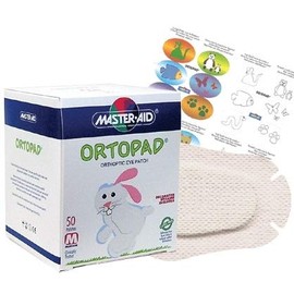 Ortopad Eye Patches White 1 Pack of 50 Patches (Junior)