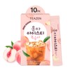 Teazen Summer Peach Iced Tea, Sugar Free, Uva Black Tea,