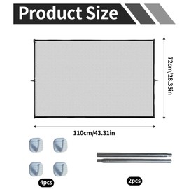 Extendable Stair Safety Gate, Animal Safety Gate, Door Safety Gate No Drilling, Door Gate Dogs, Dog Protection Gate, Children's Gate, Stair Safety Blind, Dog Door Gate for Stairs, Hallways, Kitchen
