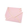 A7 Envelopes - V Flap Foil Border Luxury Mailing Envelopes