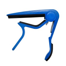 5CORE Capo Acoustic Electric Guitar 6 String Quick And Easy Adjustment Classic Clip - Banjo Mandolin Or Ukulele Capotraste Para Guitarra CAPO BLUE 1Pc