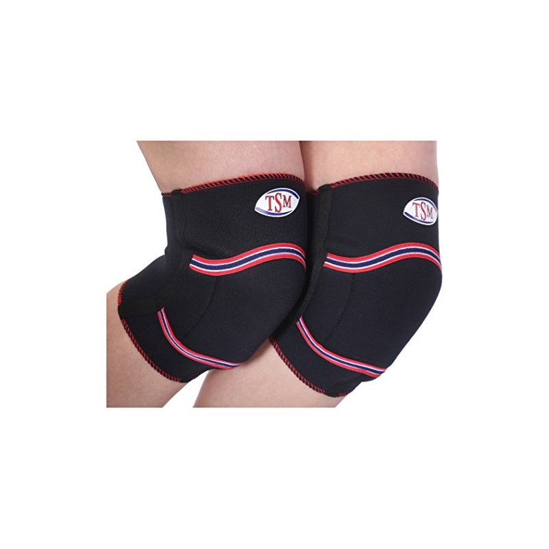 TSM Sportbandage Kniepolster aktiv (Paar), Schwarz, XS, 2553-2