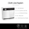 Disposable Dinner Napkins, Linen-Feel Cloth Like Disposable Hand Towels, Guest