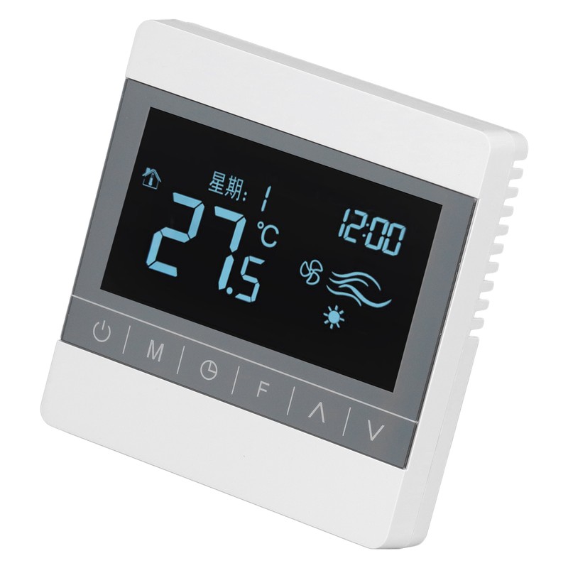 Household Thermostat Electric Heating Thermostat Intelligent Temperature Control Panel AC220V