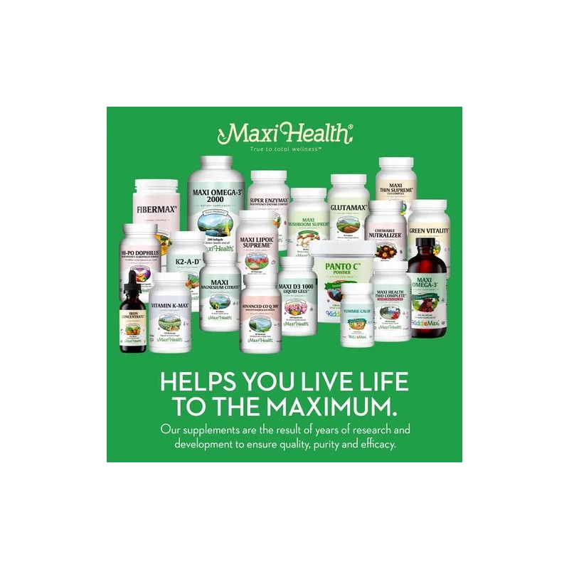 Suplemento de Calcio 4 en 1 Maxi Health con Magnesio,