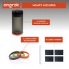 ONGROK Glass Storage Jar with Vacuum Pump Technology, Air Proof