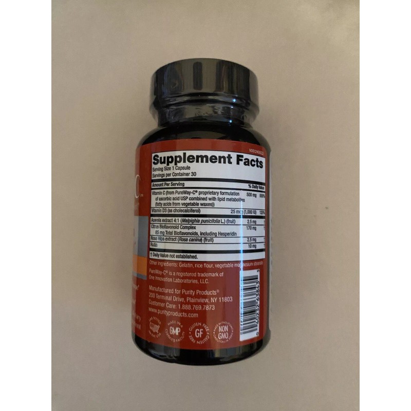 Purity Products My Vitamin C Collagen Boosting Support