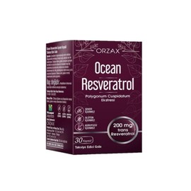 Orzax Ocean Resveratrol 200 Mg 30 Kapsül