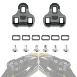 YYunying Bike Cleats Compatible with Look Keo, Grey, 4.5 Float