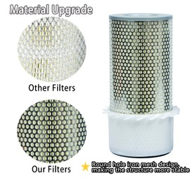 GETOPAUTO 6598362 6598492 Outer Inner Air Filter Set Fit Bobcat Loaders 641 643 645 741 743 751 753 763 773 7753 843 853 1213 S130 S150 S160 S175 S185 S205 T140 T180 T190 1600 Excavators 325 328 331