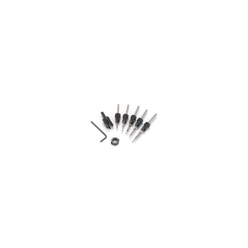Tapered Drill Bit Set, 12 Piece