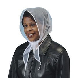 Miles Kimball Women's Wind Scarf, White, 41" Long, Lightweight, Breathable