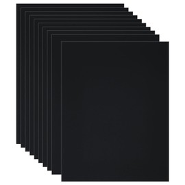 BENECREAT 10Pcs 28.2x21.7cm Black Plastic Brim Insert, Rectangle Baseball Cap Visor Insert, Hat Brim Replacement Liner Shaper for DIY Repair Custom Brims, Craft Sewing, Cap Supplies Making