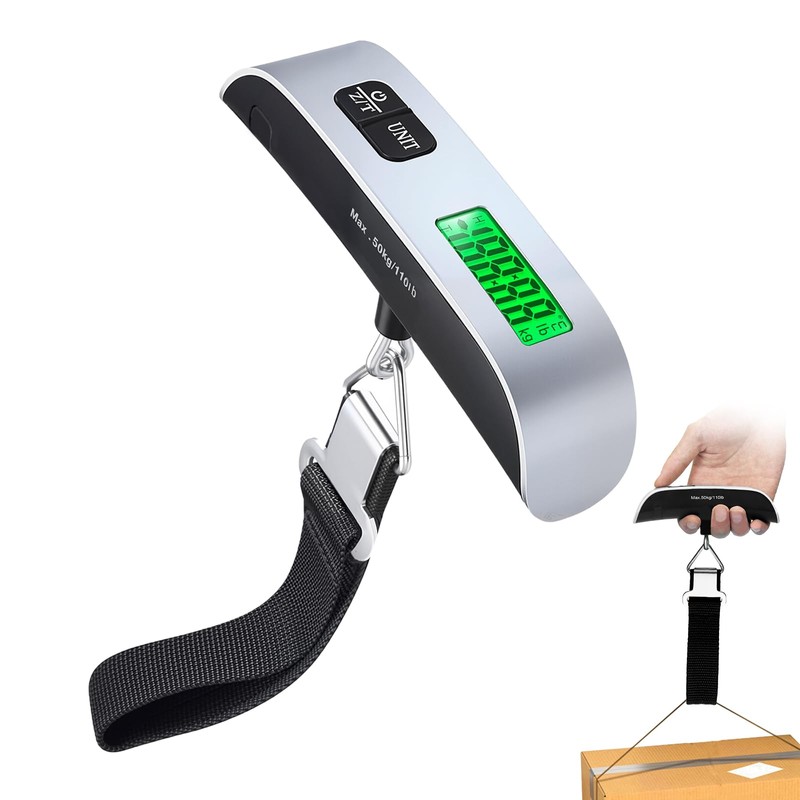 Bascula Maletas de Viaje，Pesa Para Maletas de Viaje, Báscula Electrónica