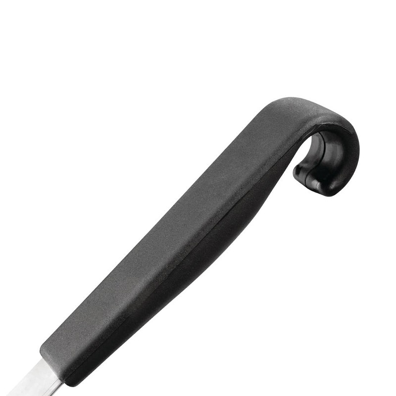Vogue Ladle Black Handled - 340mm 13 1/2" 130ml 6fl