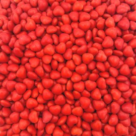 Cinnamon Hearts | 1 Pound Bag | Spicy Cinnamon Candy | Heart Shaped Red Candy | Old Fashioned Hard Candies for Holidays, Baking & Dessert Decorating