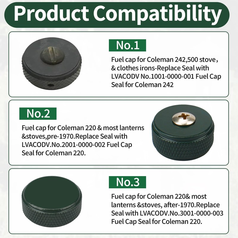 LVACODV No.2 Fuel Vapor lamp Cover for Coleman 220& Most