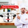 PANCA Idli Maker Stainless Steel Idli Cooker, Idli Steamer, Idly